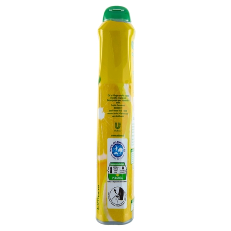 Cif Crema con particelle pulenti 100% Naturali Limone 500 ml